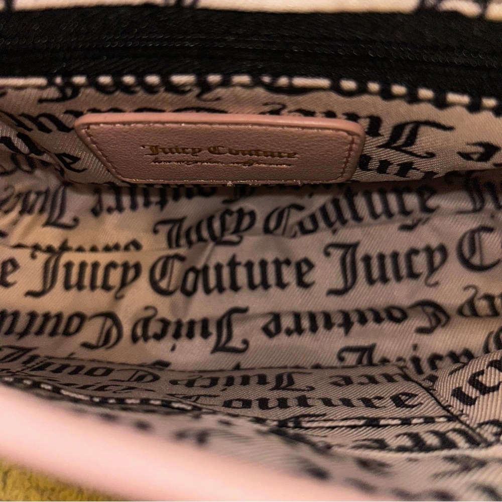 Juicy Couture Pink Quilted Shoulder Bag with Gold Hardware - Picture 5 of 6